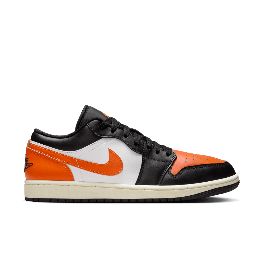 Air Jordan 1 Low Men's Shoes 'Black/Starfish/White/Sail' – Bouncewear