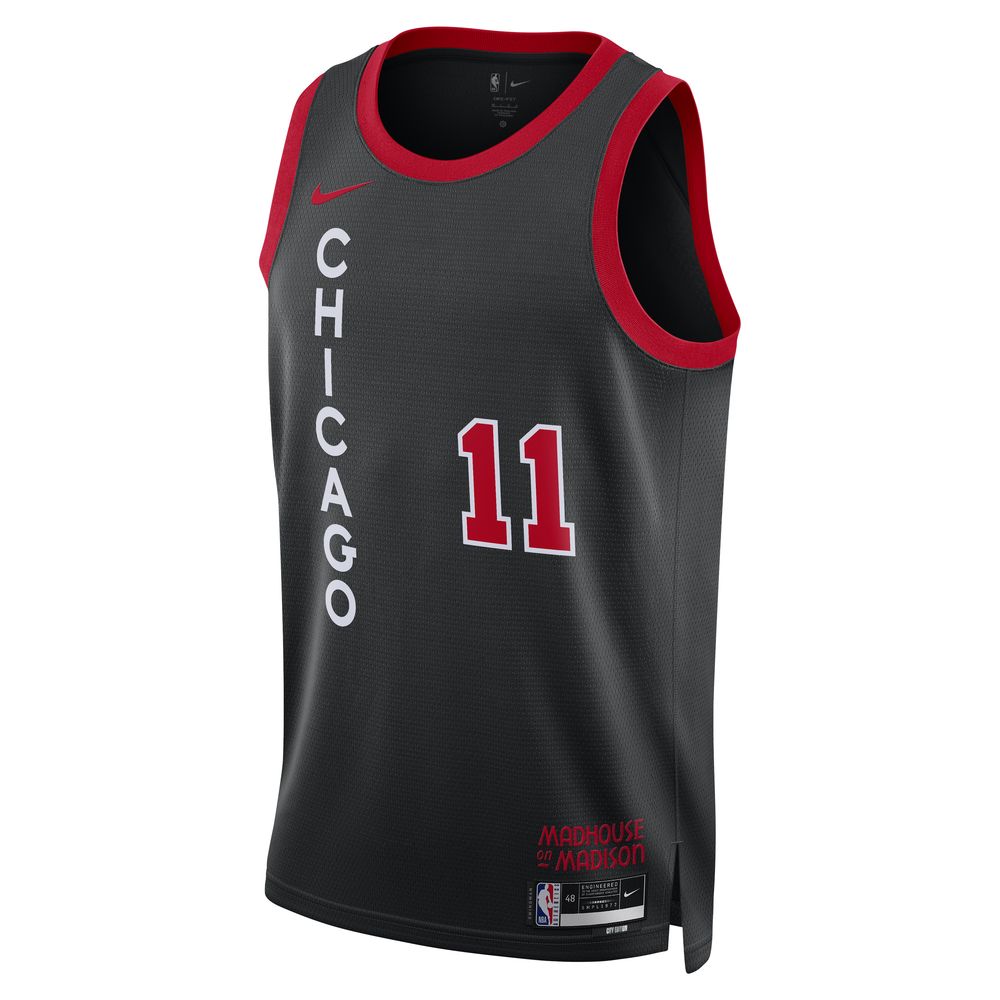 DeMar DeRozan Chicago Bulls City Edition 2023 24 Men s Nike Dri FIT NBA Swingman Jersey Black