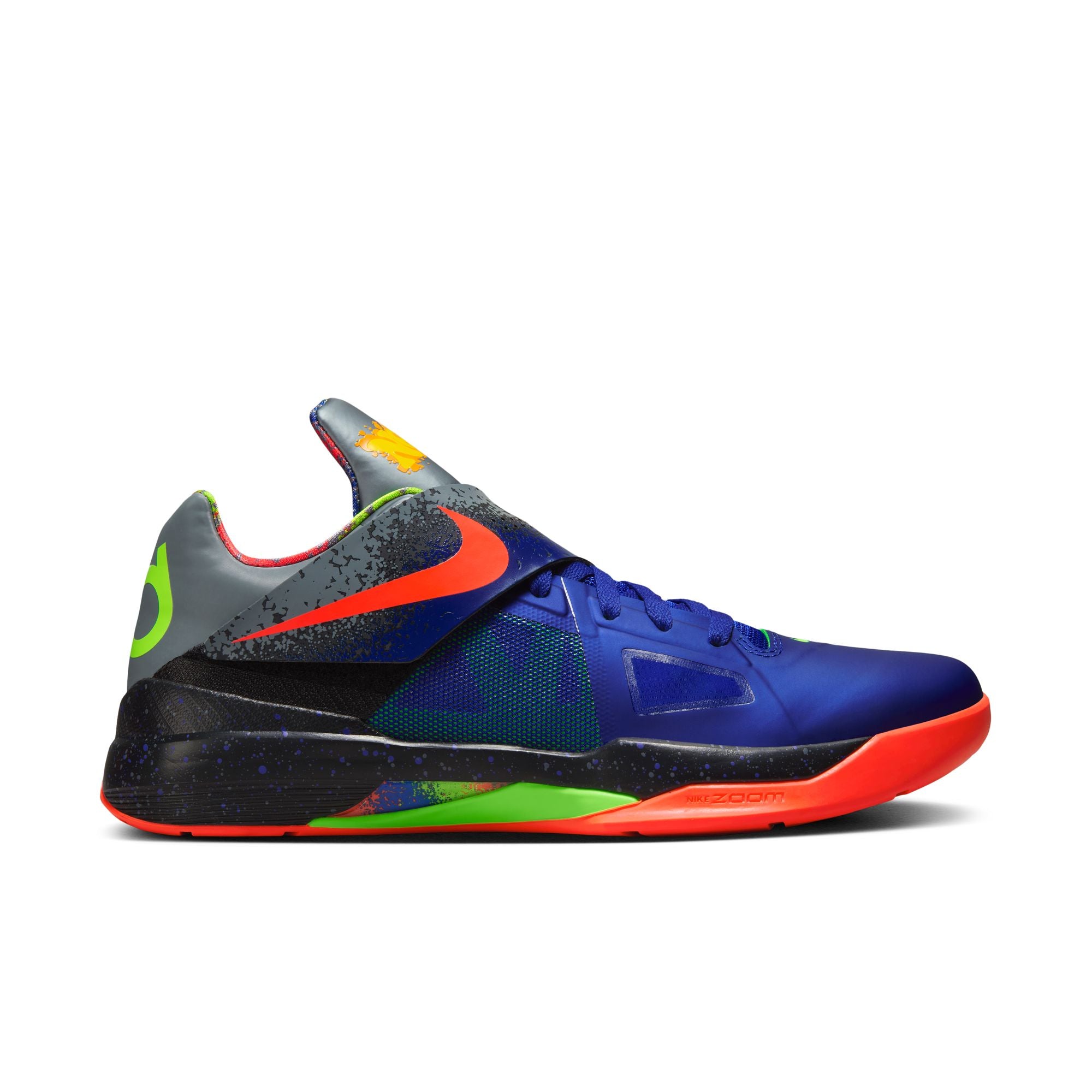 Kevin Durant Nike KD 4 Nerf Basketball Shoes Concord Crimson Black Bouncewear