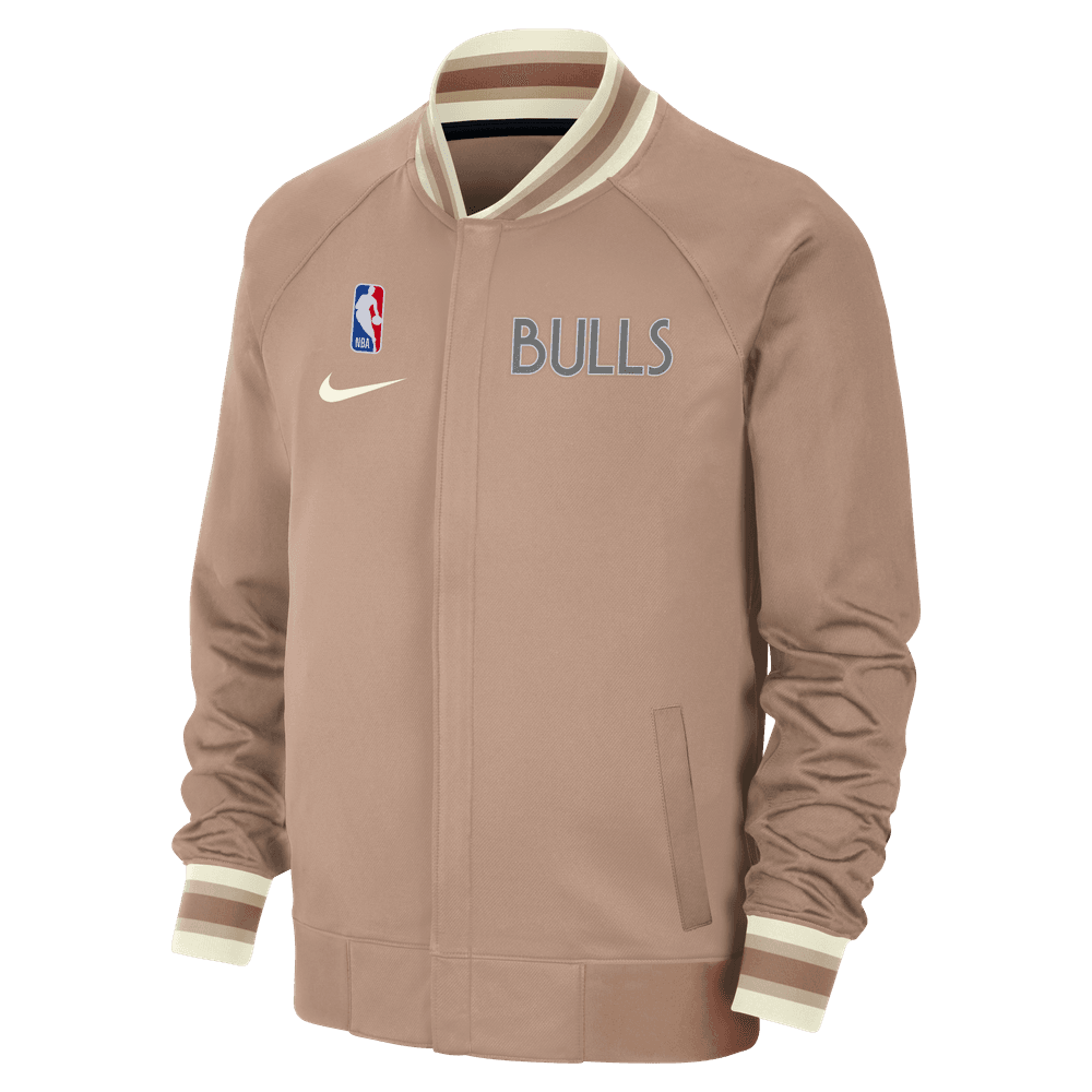 Chicago Bulls Showtime City Edition Men's Nike NBA Jacket 'Hemp
