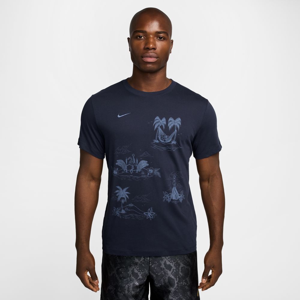 Nike Men's Basketball T-Shirt 'Obsidian' – Bouncewear