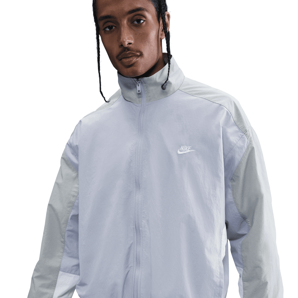 mens nike grey windbreaker