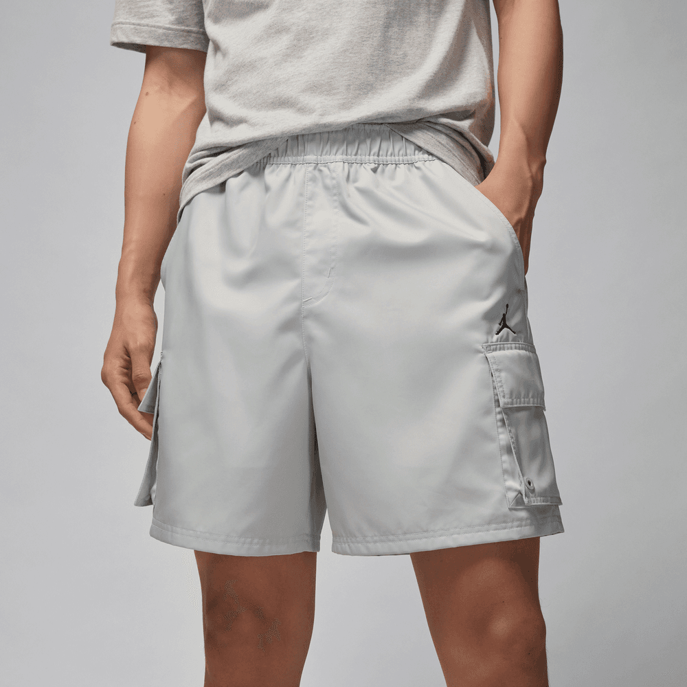 Jordan Brooklyn Men's Cargo Shorts 'Light Silver' – Bouncewear