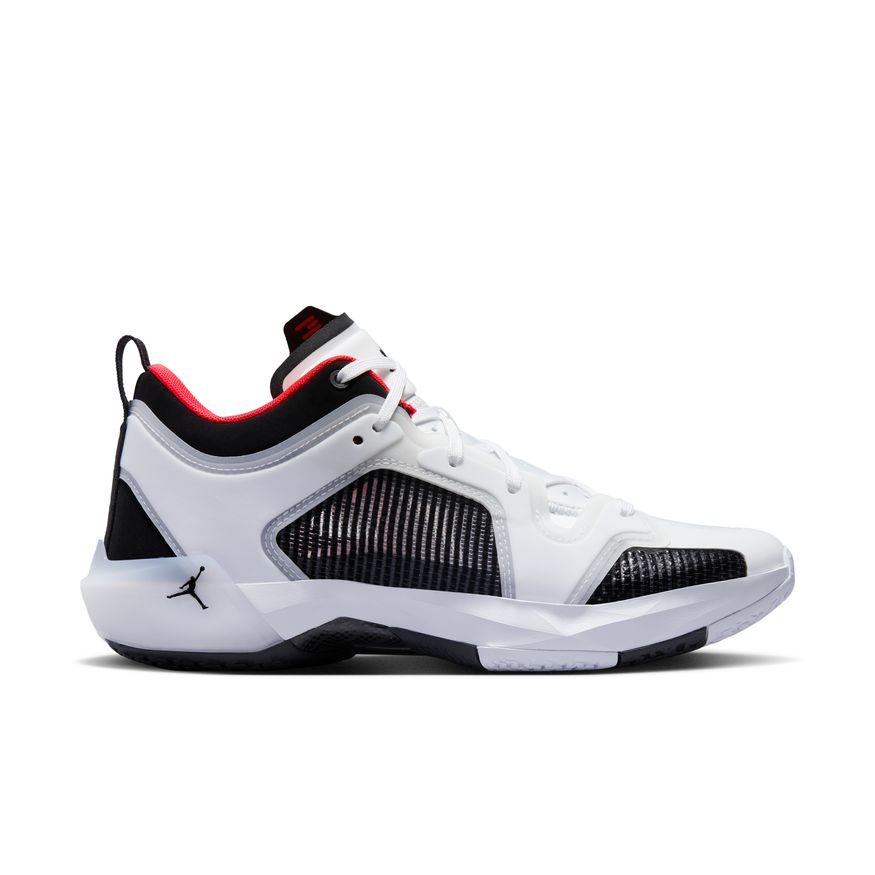 red white and black basketball shoes