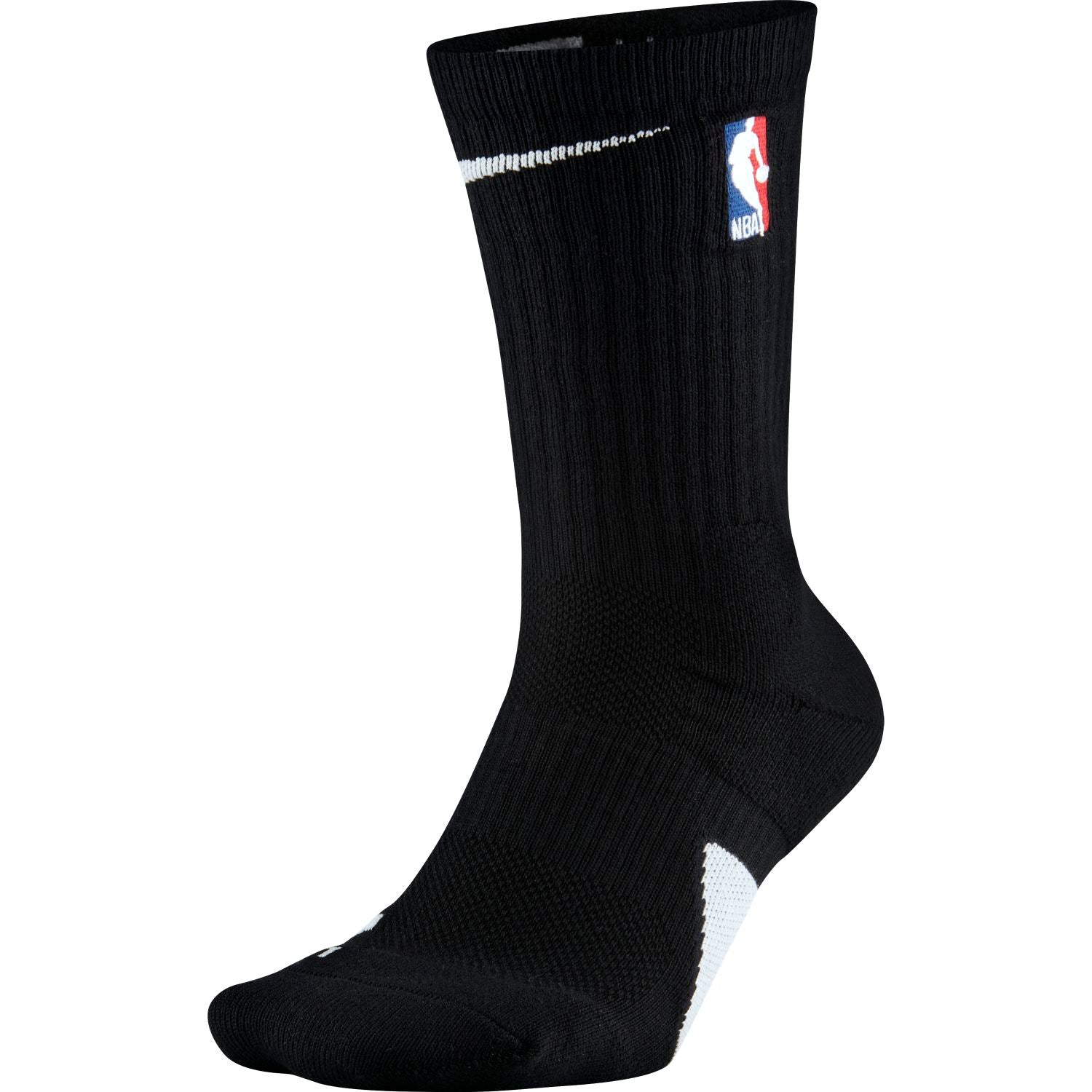 black and white elite socks