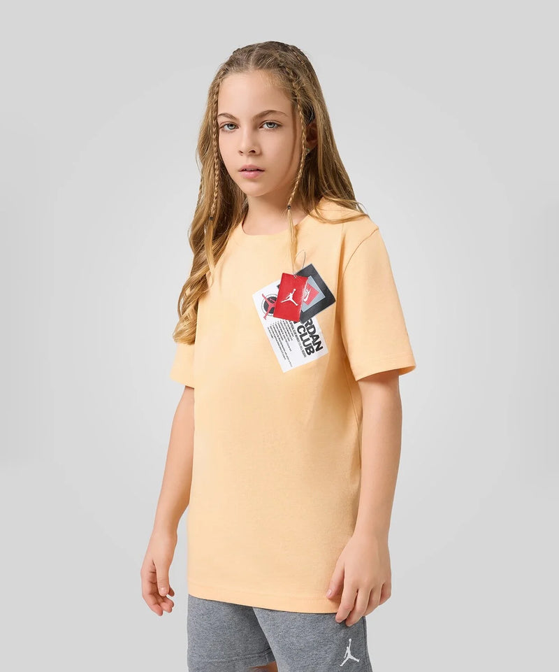 Jordan New With Tags Kids T-Shirt 'Orange Chalk'