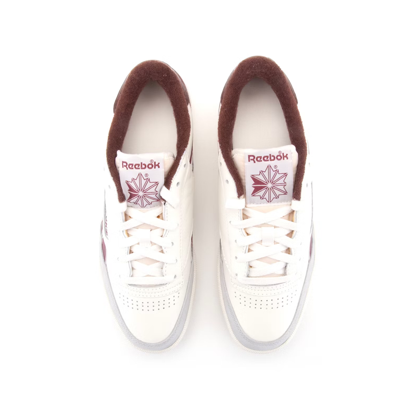 Reebok Club C Revenge Vintage Shoes 'Chalk/Burgundy/Grey'