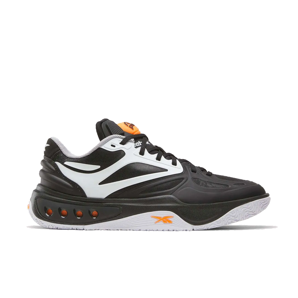 Reebok Engine A Pump Basketball Shoes 'White/Black/Orange'