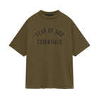 Fear Of God Essentials Jersey Crewneck T-Shirt  'Olive'
