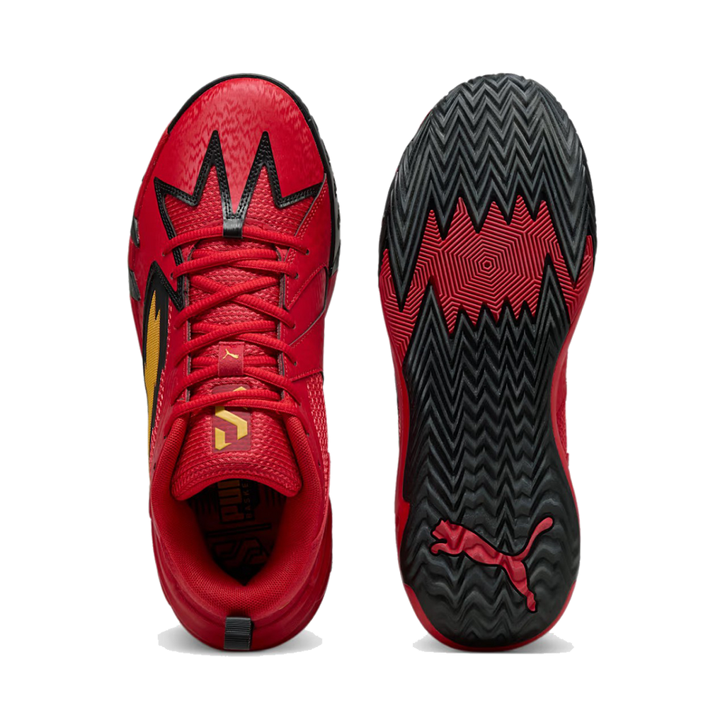 PUMA Scoot Zeros Retro Portland "For All Time Red/Yellow Sizzle"