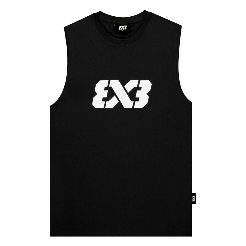 3X3 Foundation Sleeveless Tank Top 'Black'