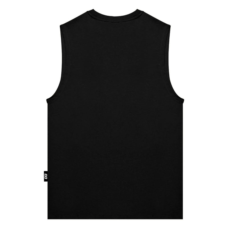 3X3 Foundation Sleeveless Tank Top 'Black'