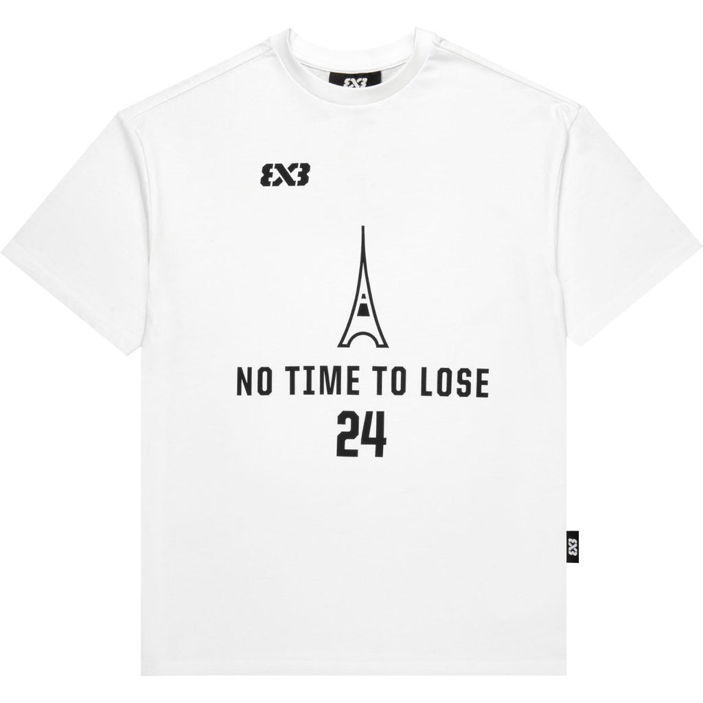 3X3 Paris T-Shirt 'White'