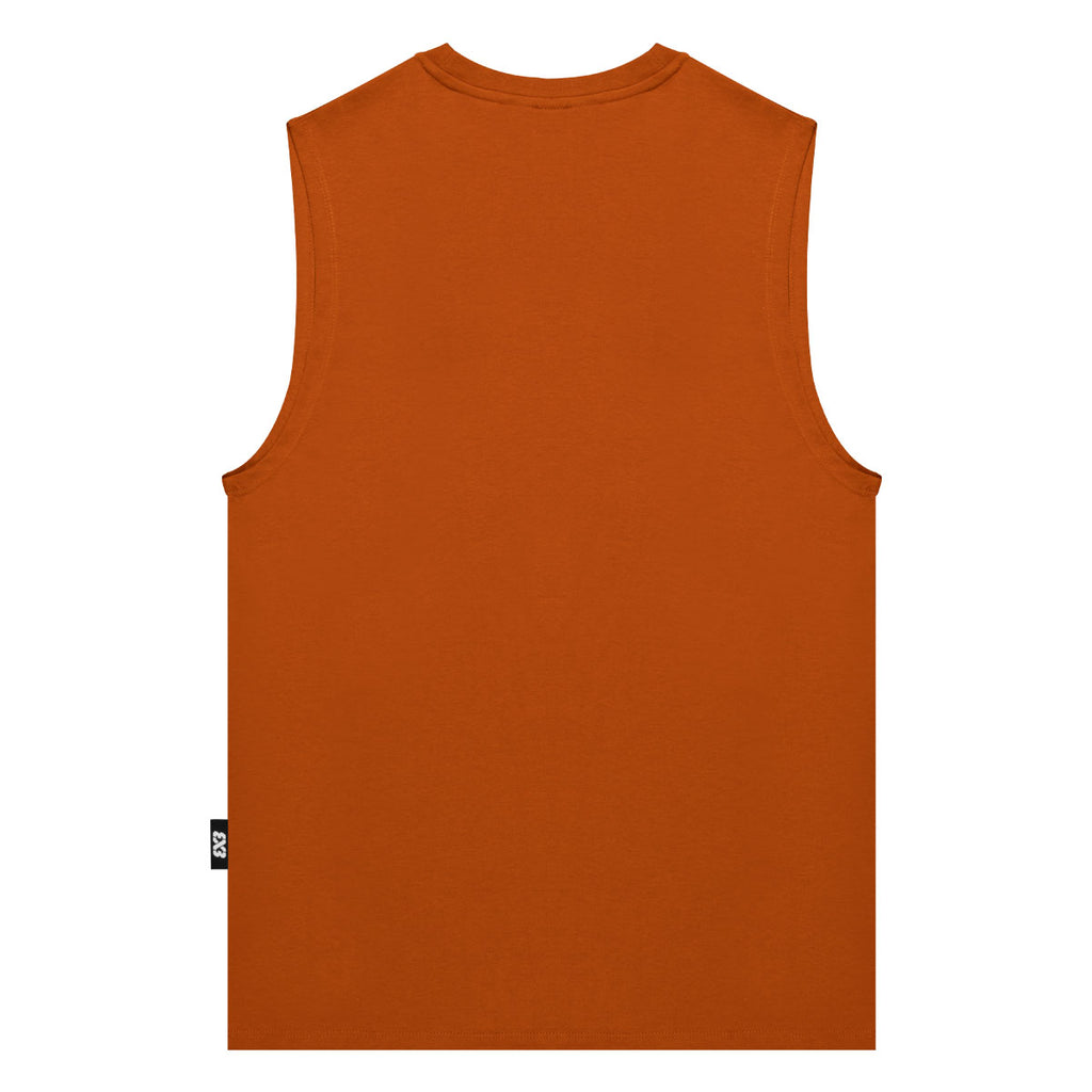 3X3 Sleeveless Tank Top 'Umber'