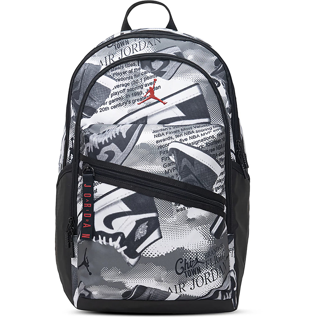 Jordan Jam Air Patrol Backpack 'White'/Gym Red'