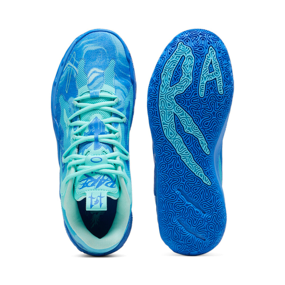 Bright blue basketball shoes hotsell