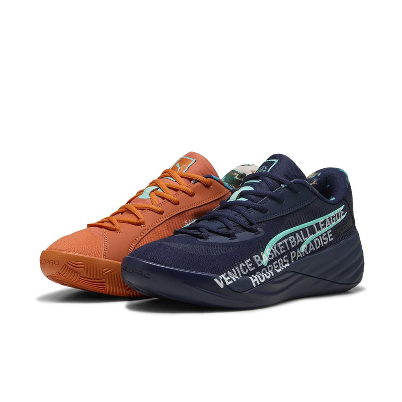 Puma All-Pro Nitro "Venice Basketball League" Basketball Shoes 'Navy/Maple syrup'
