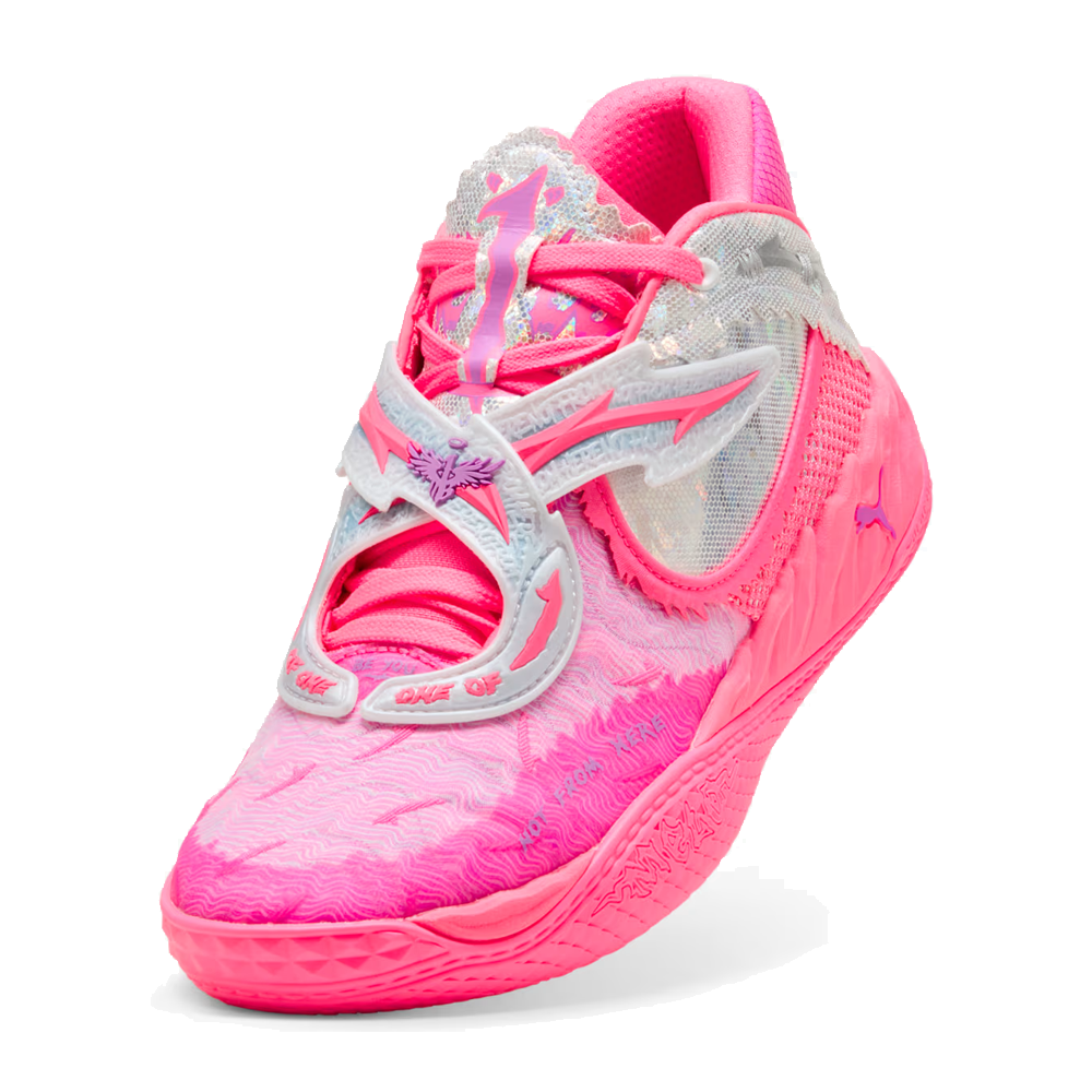 hot pink basketball shoes