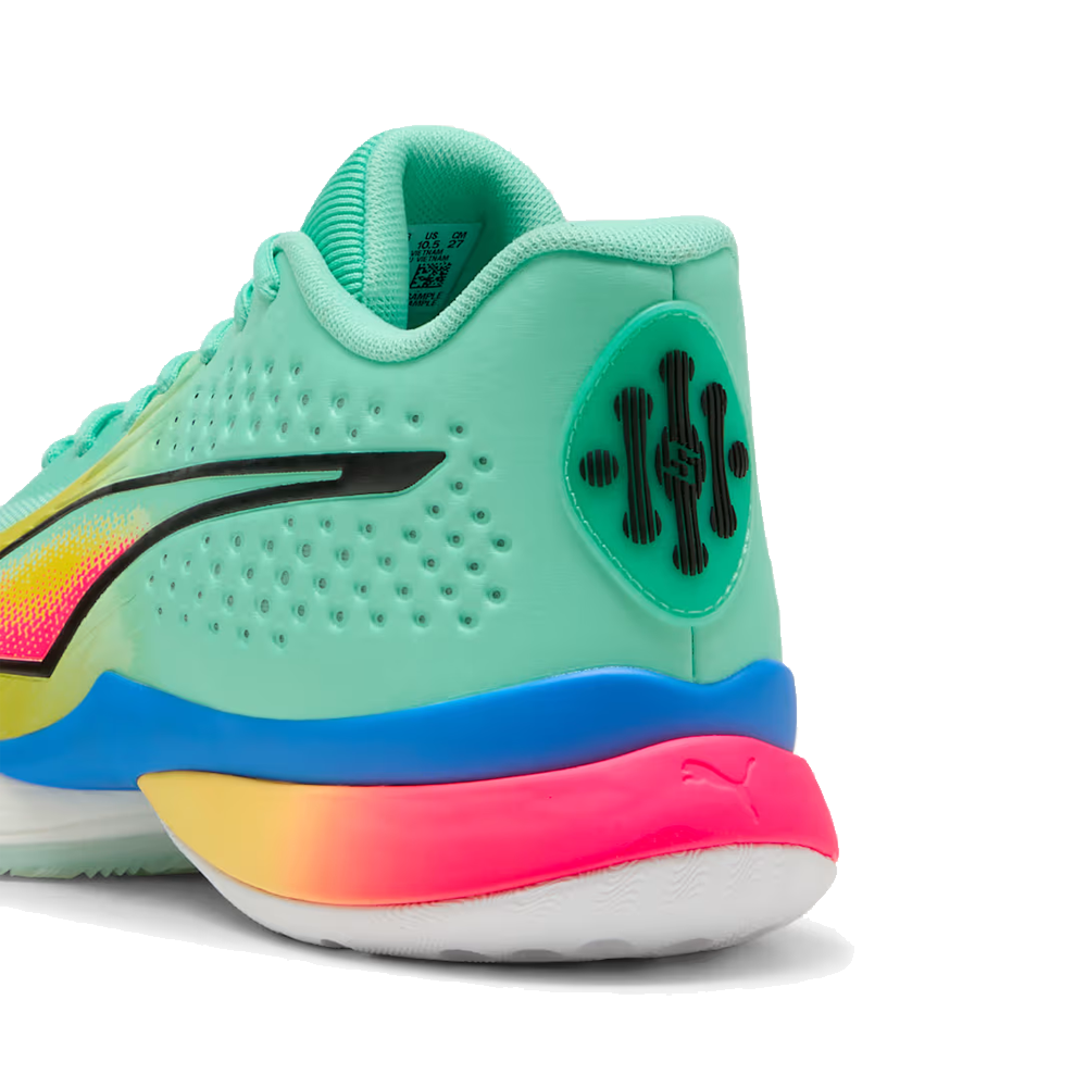 Puma Stewie 5 Turbo Basketball Shoes 'Mint Jelly-PUMA Black-Lemon Crush'