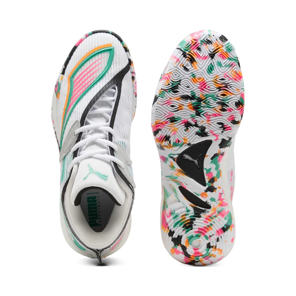 Puma All-Pro Nitro 2 PUMA White-Vibrant Green