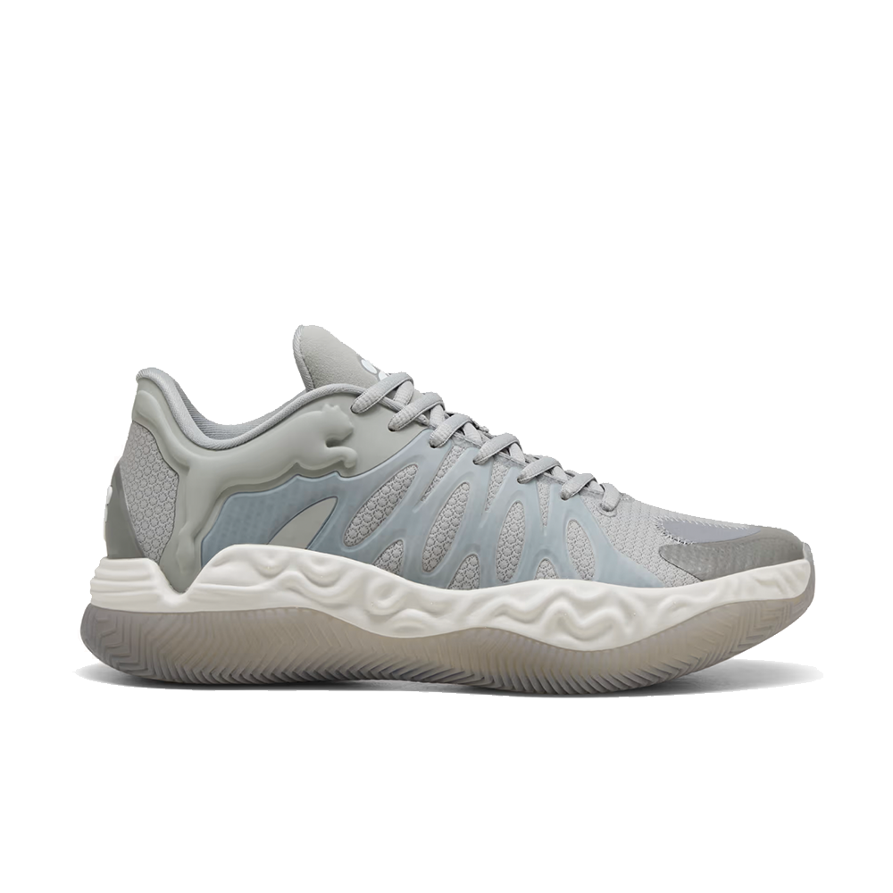 Puma Hali 1 "Smoke" Men's Basketball Shoes 'Grey Echo/Feather Gray'