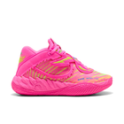 MB.05 Showtime JR Kids Basketball Shoes 'Poison Pink-Ultra Blue-Yellow Alert'