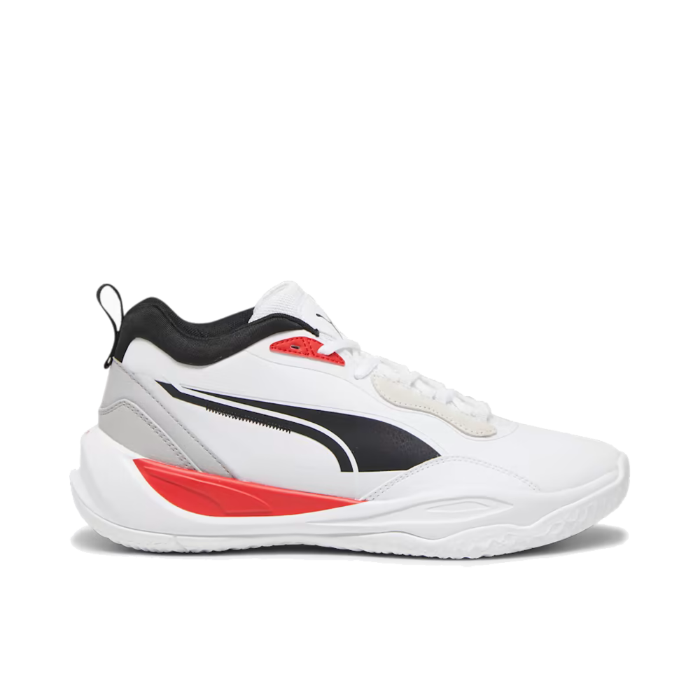 PUMA Playmaker Pro Plus 'White/AllTimeRed' Basketball Shoes