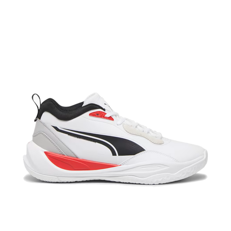 PUMA Playmaker Pro Plus 'White/AllTimeRed' Basketball Shoes