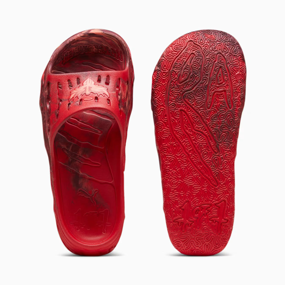 PUMA MB.03 Slide 'For All Time Red/Fluro Peach Pes/Team Regal Red'