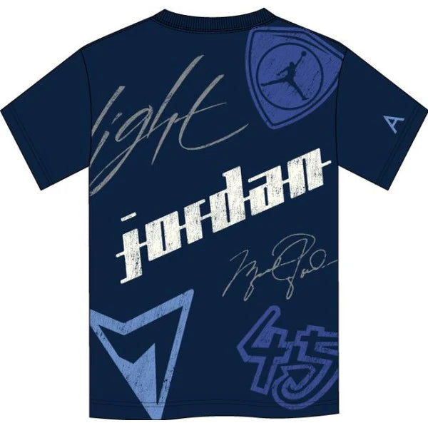 Jordan Elements Kids T-Shirt 'Navy'