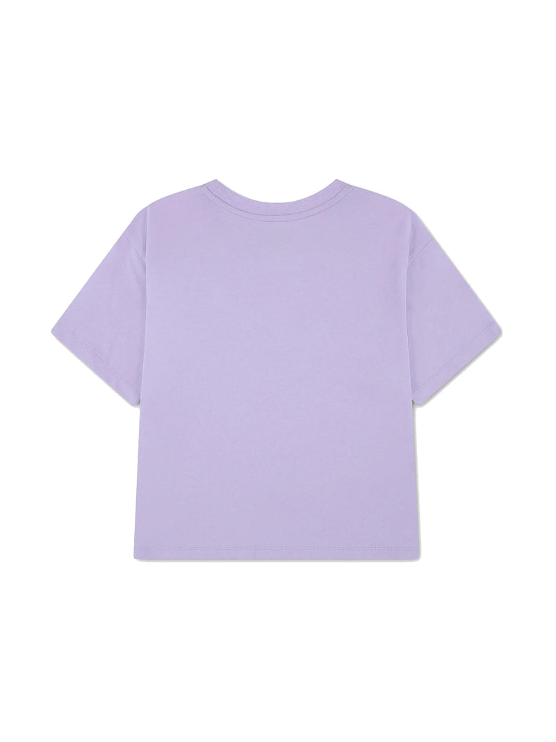 Jordan Girls MJ Brooklyn Essentials Short Sleeve Tee 'Violet Mist'