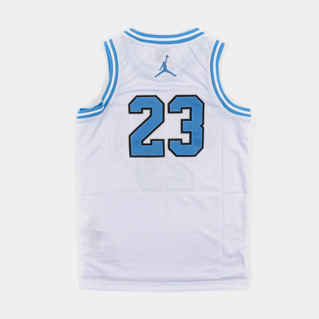 Jordan 23 Kids Jersey 'White/Blue'