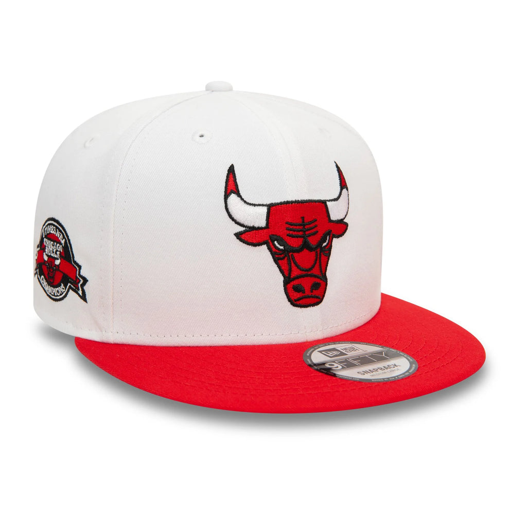 New Era 9FIFTY Snapback Chicago Bulls NBA Crown Patch 'White/Red'