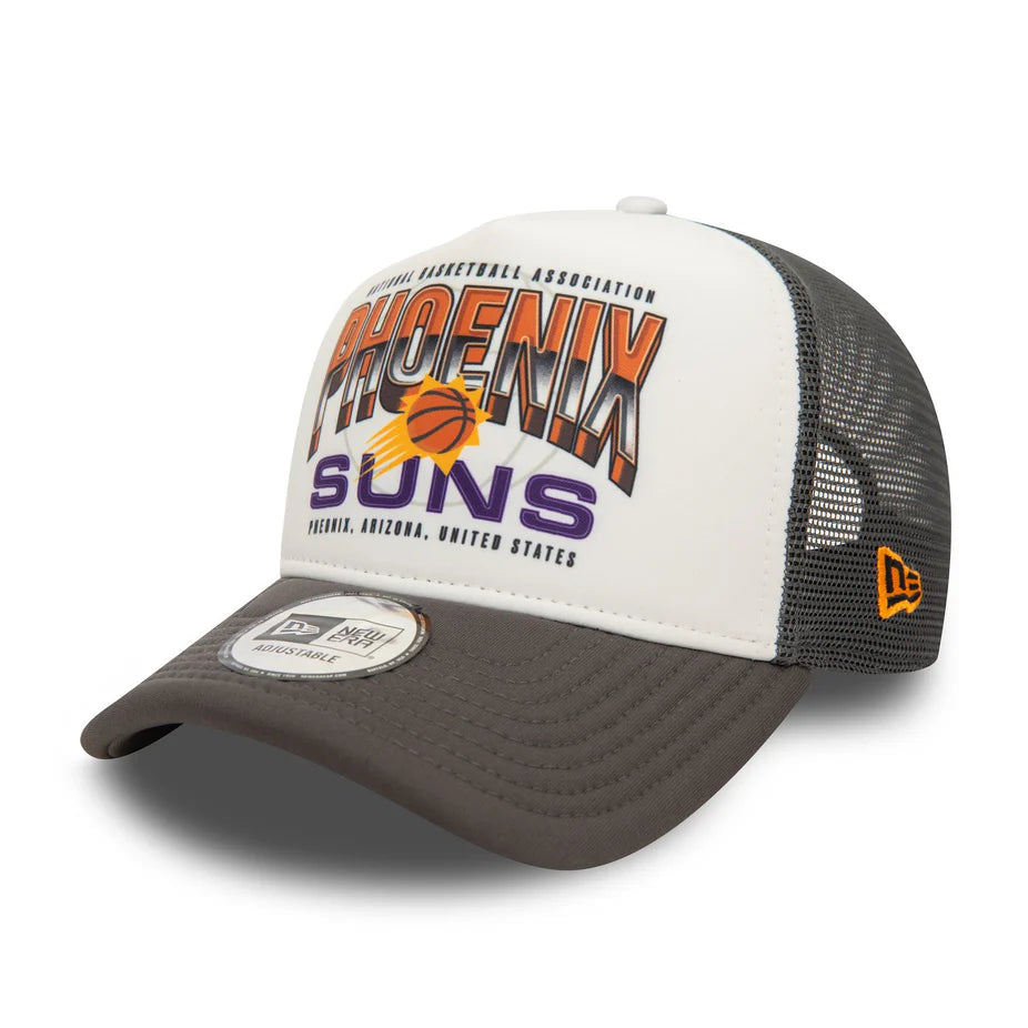 New Era NBA Phoenix Suns Trucker Cap  9FORTY E-Frame 'Grey'