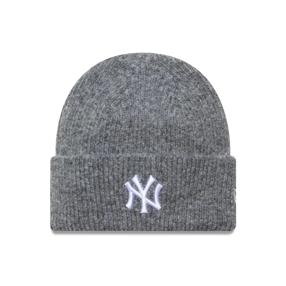 New Era New York Yankees Wide Cuff Women's Beanie 'Grey'