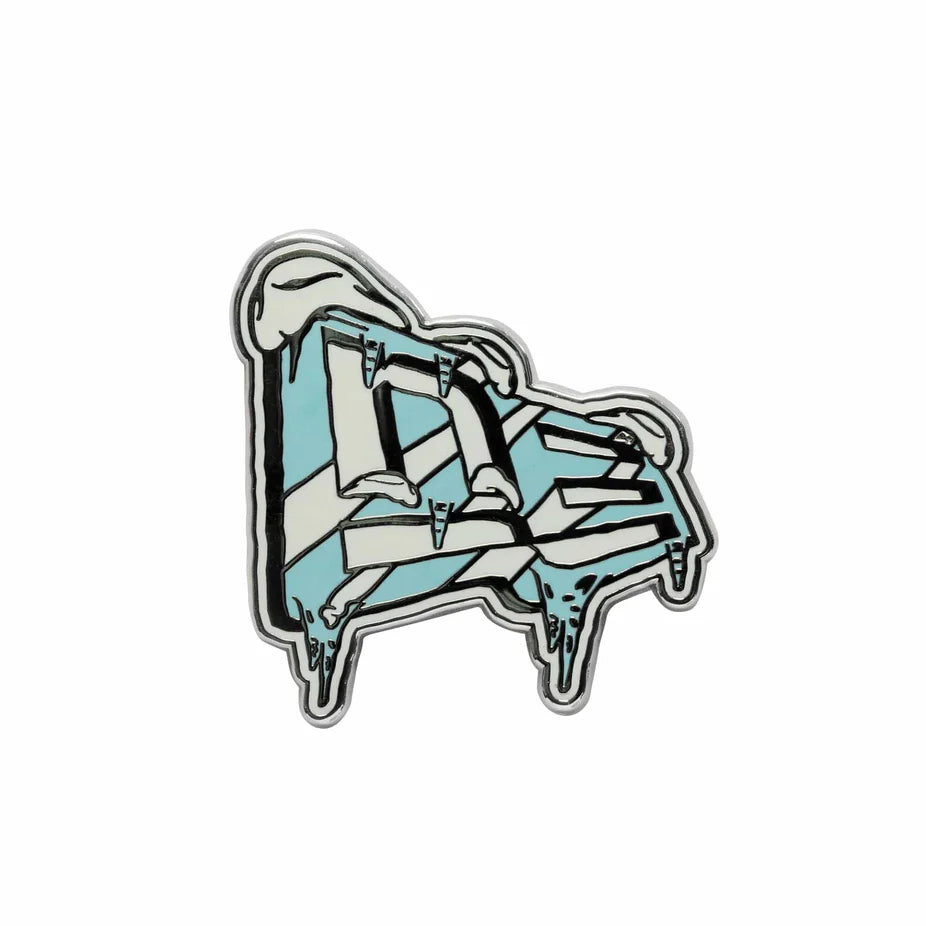 New Era Iced Flag Blue Pin Badge 'Silver'
