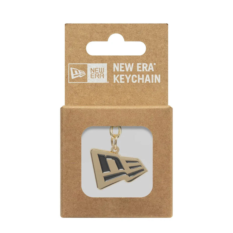 New Era Flag Black Key Chain 'Gold'