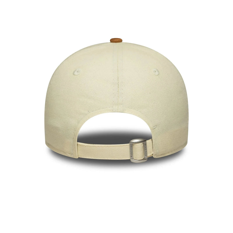 New Era New York Yankees Womens MLB 9FORTY Adjustable Cap 'Faux Suede/Cream'