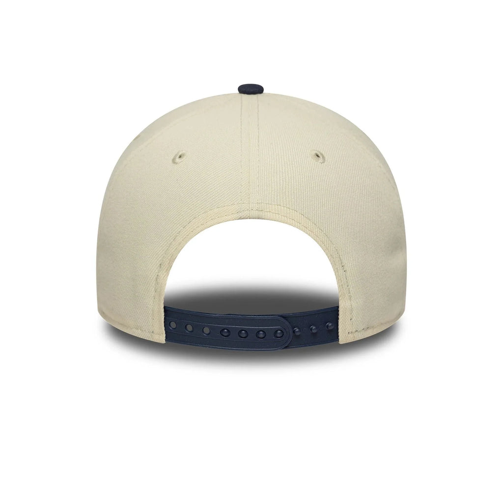 New Era New York Yankees MLB World Series Patch 9FORTY E-Frame Adjustable Cap 'Cream/Navy'