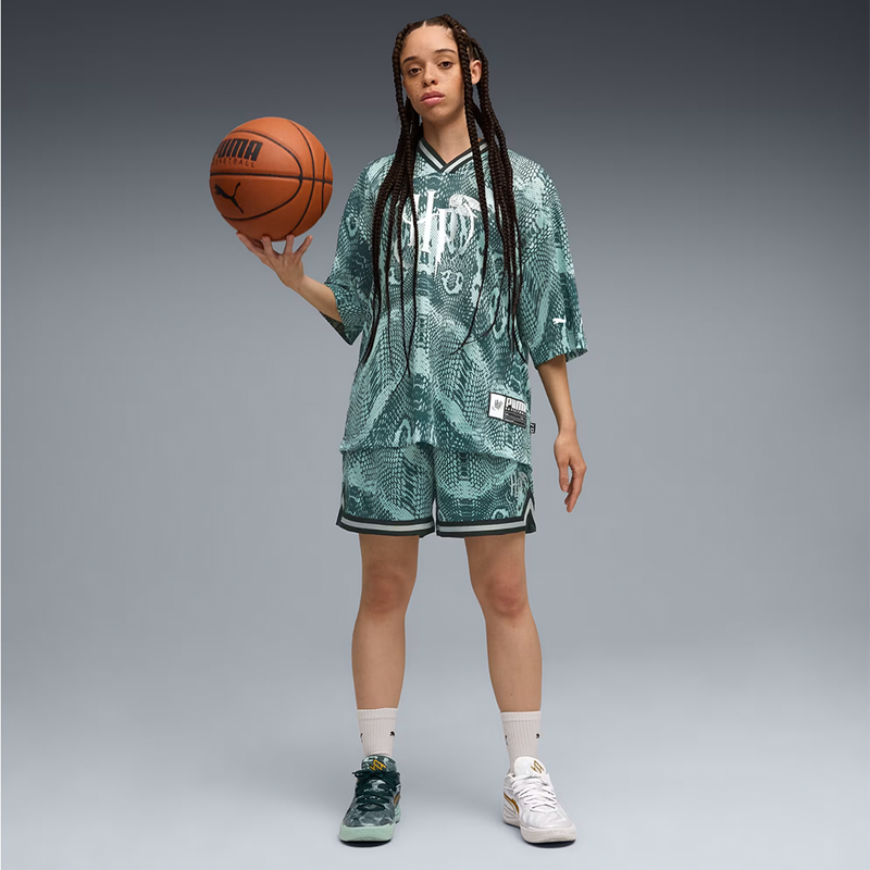 Hoops x Harry Potter Jersey Green Terrain-AOP