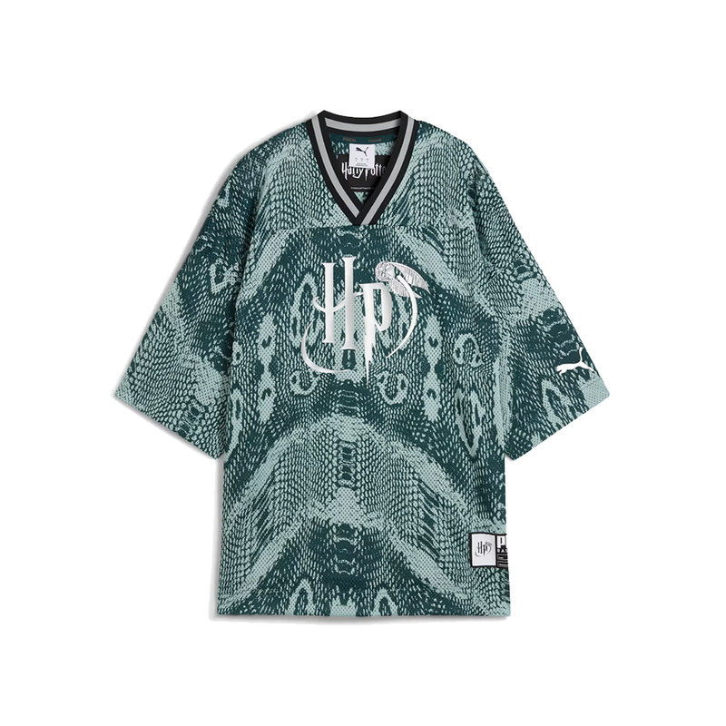 Hoops x Harry Potter Jersey Green Terrain-AOP