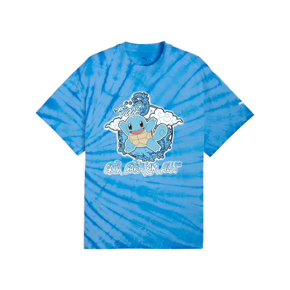 Puma Hoops x POKÉMON Squirtle Oversized Tee Men 'Blue'