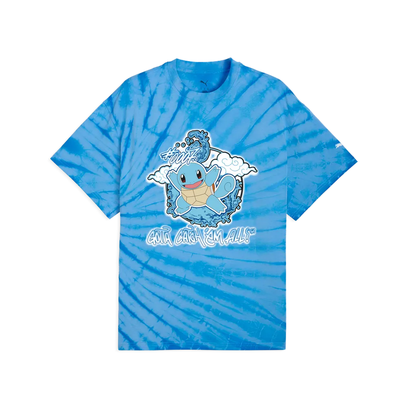 Puma Hoops x POKÉMON Squirtle Oversized Tee Men 'Blue'