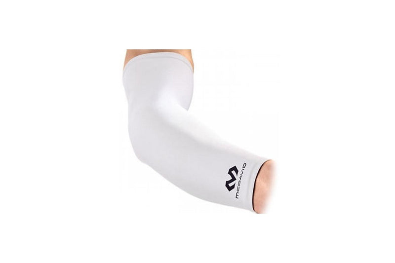 Mc David Compression Arm Sleeves 'White'