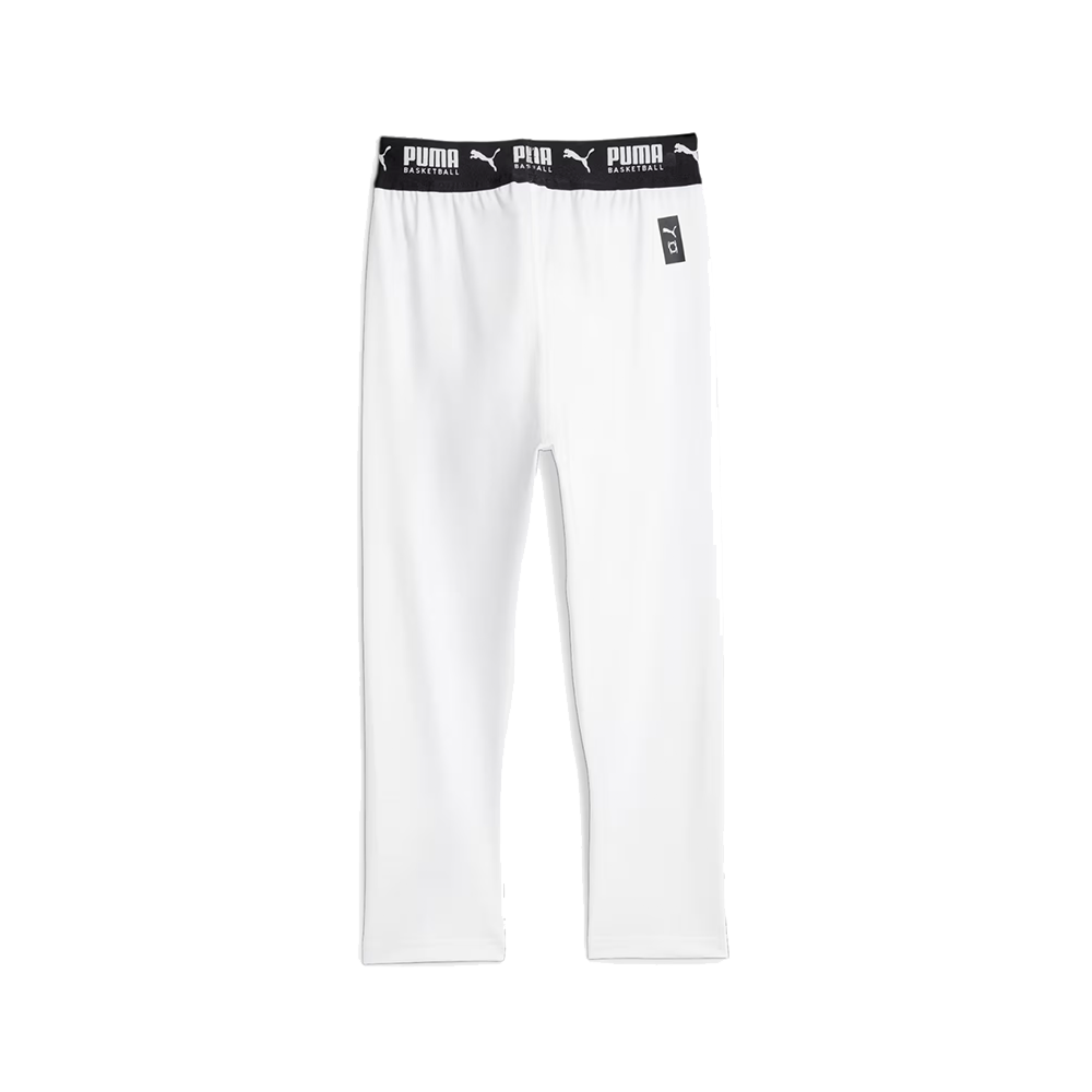 Puma Hoops Team 3/4 Tight Baselayer 'White'