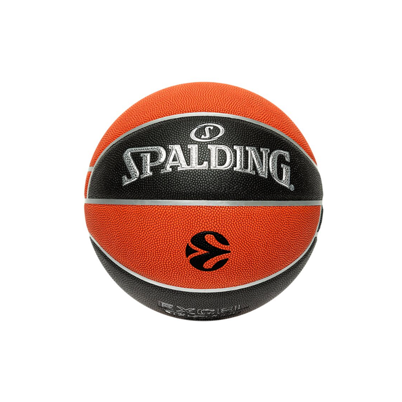 Spalding Euroleague Excel TF-500 Size 7 Composite Basketball 'Orange/Black/Silver'