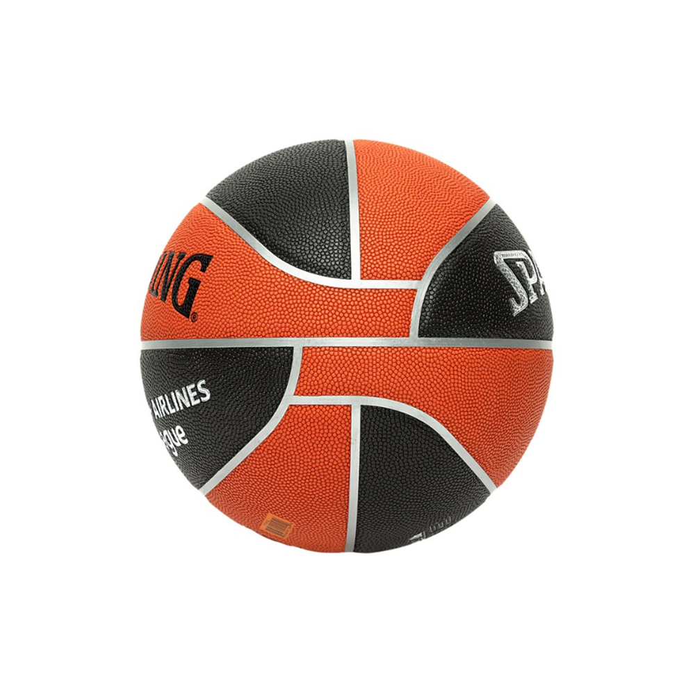 Spalding Euroleague Excel TF-500 Size 7 Composite Basketball 'Orange/Black/Silver'