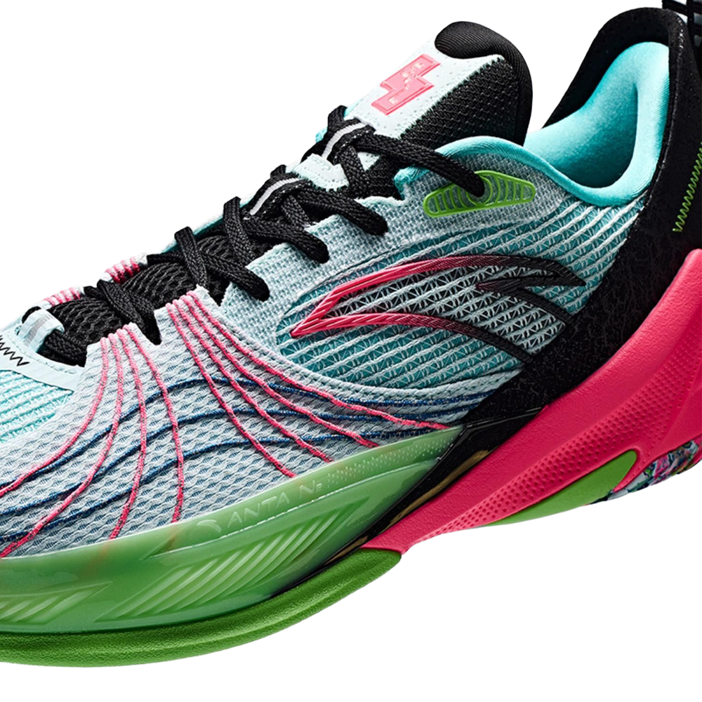 Anta SPEED 6.0 Basketball Shoes 'Black/Multi Color'
