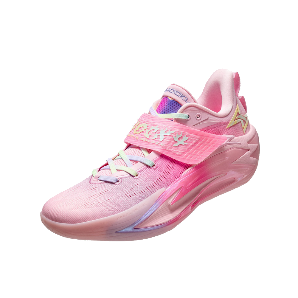 Anta Shock Wave 7 Pro Basketball Shoes 'Pink'