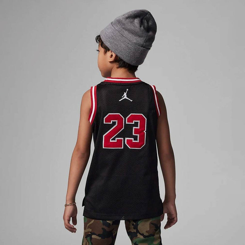 Air Jordan Little Boys 23 Jersey 'Black/Red'